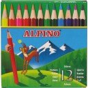 LAPIZ color 12 Alpino Corto