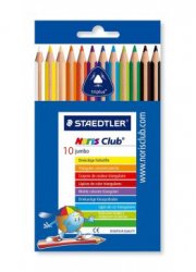 LAPIZ color 10 Staedler Triplus Jumbo