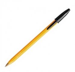 BOLIGRAFO Bic naranja cristal NEGRO