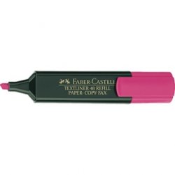 ROTULADOR fluorescente Faber ROSA