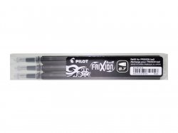 RECAMBIO boligrafo Pilot frixion NEGRO (3 unds.)