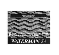 TINTA pluma Waterman (8 cartuchos)  NEGRO