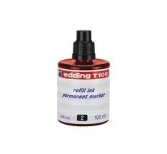 TINTA rotulador Edding T-100  ROJO