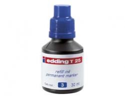 TINTA rotulador Edding T-25  AZUL