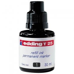 TINTA rotulador Edding T-25  NEGRO