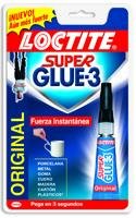 PEGAMENTO r?pido 3 grs. Super Glue Loctite