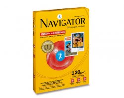 PAPEL A-4 120 grs. (250 h.) Navigator laser color