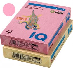 PAPEL A-4 Color 80grs. 500 h. IQ Pastel ROSA