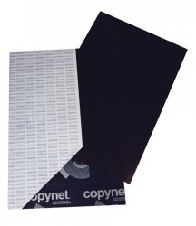 PAPEL carbon (hoja)  NEGRO