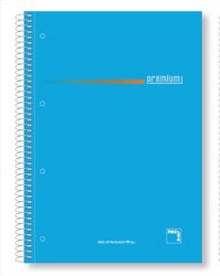 CUADERNO A5 - 160 h. cuadricula 5X5 microperf. tal