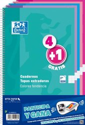 CUADERNO A-4 - 80 h. cuad. OXFORD (4+1) Tend.