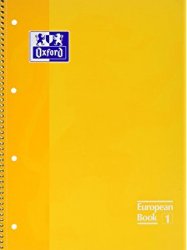 CUADERNO A-4 - 80 h. cuad. OXFORD verde amarillo