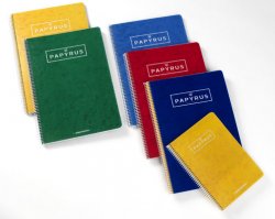 CUADERNO F? - 80 h. 2 lineas Papyrus TAPA DURA