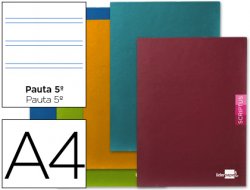 LIBRETA A-4 Pauta Doble raya (48 h) Liderpapel