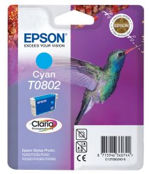 CARTUCHO Epson T0802 cian