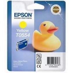 CARTUCHO Epson T0554 amarillo (CS Comp.)