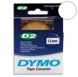 CINTA rotular Dymo 6000  D2  (12 mm.x 10 m.)  BLAN