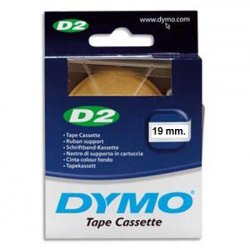 CINTA rotular Dymo 6000  D2  (19 mm.x 10 m.)  BLAN