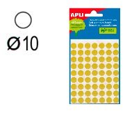 ETIQUETA adh. sobre 5 h. (D-10 mm) 2051 Apli Circu