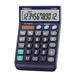 CALCULADORA sobremesa Trully 12 dig. 866-12