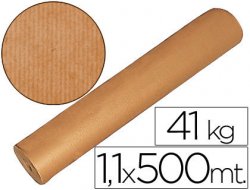 PAPEL embalaje kraft rollo 1,10x500m. largo 70 gr.