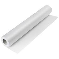 PAPEL embalaje kraft blanco rollo 1,10x500m. largo