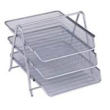 BANDEJAS met?licas rejilla 5 pisos gris/negra