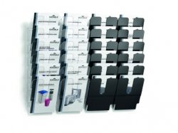 ORGANIZADOR pared 6 estantes Flex Plus Durable