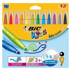 ROTULADOR Bic Kids 12 col.XL