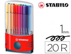 ROTULADOR Stabilo 20 col. 1mm