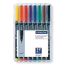 ROTULADOR Staedtler lumocolor (8c.) F