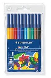 ROTULADOR Staedtler fino 326 10 colores