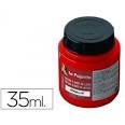 TEMPERA bote 35 ml. La Pajarita BERMELL?N