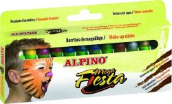 BARRAS maquillaje Alpino Mega Fiesta 12 colores