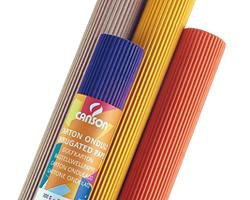 CARTON microcanal ondulado color (rollo 50x70)